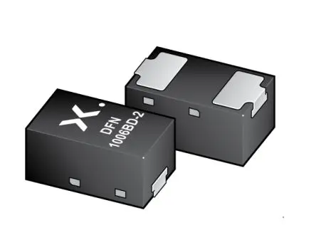 Produktfoto 1 von Nexperia Zenerdiode Einfach 1 Element/Chip Oberfläche 18 V 2 % / 365 mW max, DFN1006BD-2 2-Pin