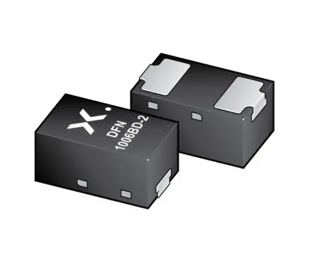 Produktfoto 1 von Nexperia Zenerdiode Einfach 1 Element/Chip Oberfläche 24 V 2 % / 365 mW max, DFN1006BD-2 2-Pin