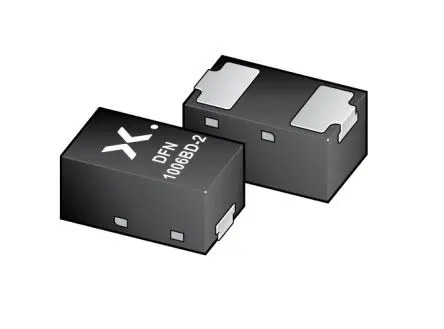 Produktfoto 1 von Nexperia Zenerdiode Einfach 1 Element/Chip Oberfläche 12 V 2 % / 365 mW max, DFN1006BD-2 2-Pin