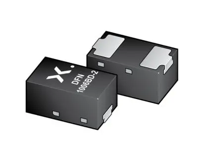 Produktfoto 1 von Nexperia Zenerdiode Einfach 1 Element/Chip Oberfläche 16 V 2 % / 365 mW max, DFN1006BD-2 2-Pin