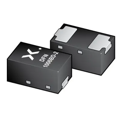 Produktfoto 1 von Nexperia AEC-Q101 ESD-Schutzdiode Bidirektional 28 V min., 2-Pin, Oberfläche 27 V max DFN1006BD-2