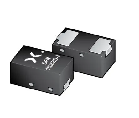 Produktfoto 1 von Nexperia Zenerdiode Einfach 1 Element/Chip Oberfläche 39 V 2 % / 365 mW max, DFN1006BD-2 2-Pin