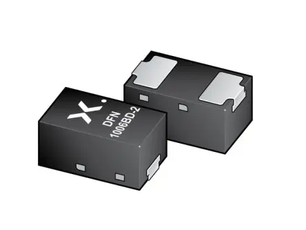 Produktfoto 1 von Nexperia Zenerdiode Einfach 1 Element/Chip Oberfläche 51 V 2 % / 365 mW max, DFN1006BD-2 2-Pin