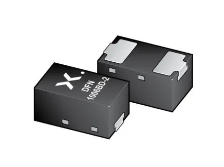 Produktfoto 1 von Nexperia Zenerdiode Einfach 1 Element/Chip Oberfläche 56 V 2 % / 365 mW max, DFN1006BD-2 2-Pin