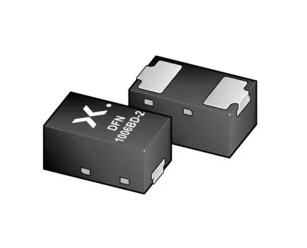 Produktfoto 1 von Nexperia Zenerdiode Einfach 1 Element/Chip Oberfläche 75 V 2 % / 365 mW max, DFN1006BD-2 2-Pin