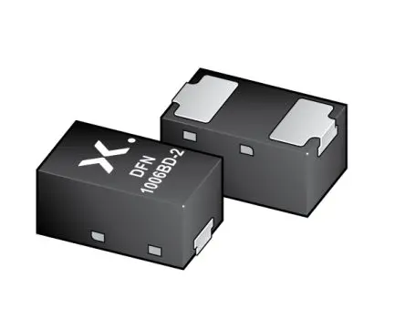 Produktfoto 1 von Nexperia Zenerdiode Einfach 1 Element/Chip Oberfläche 8.2 V 2 % / 365 mW max, DFN1006BD-2 2-Pin