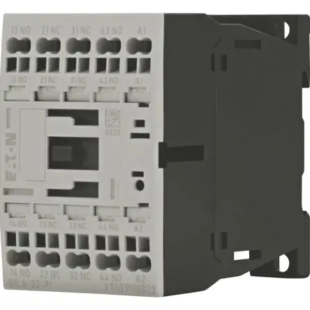 Produktfoto 1 von Eaton DILA Hilfsschütz 230V ac, 240 V ac-Spule, 2-polig, 690V 0.024 kVA 2 Schließer/2 Öffner Umkehrend 4-Hilfskontakte