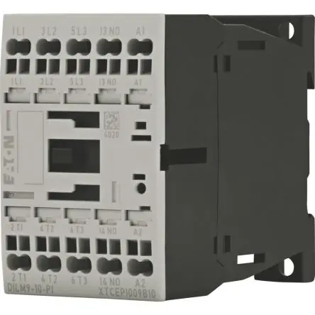 Produktfoto 1 von Eaton DILM Schütz 24V dc-Spule, 3-polig, 690V / 9 A 4 kW 1 Schließer Motorsteuerung, Widerstandsbelastung