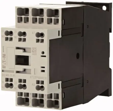 Produktfoto 1 von Eaton DILM Schütz 230V ac-Spule, 3-polig, 690V / 8 A 3.7 kW 1 Schließer/1 Öffner Motorsteuerung, Widerstandsbelastung