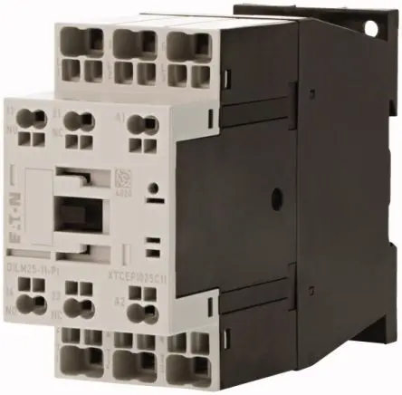 Produktfoto 1 von Eaton DILM Schütz 240V ac-Spule, 3-polig, 690V / 25 A 11 kW 1 Schließer/1 Öffner Motorsteuerung, Widerstandsbelastung