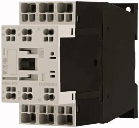 Produktfoto 1 von Eaton DILM Schütz 24V ac-Spule, 3-polig, 690V / 32 A 15 kW 1 Schließer/1 Öffner Motorsteuerung, Widerstandsbelastung