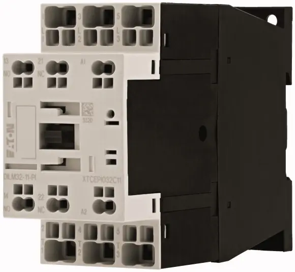 Produktfoto 1 von Eaton DILM Schütz 24 V ac-Spule, 3-polig, 690V / 32 A 15 kW 1 Schließer/1 Öffner Motorsteuerung, Widerstandsbelastung