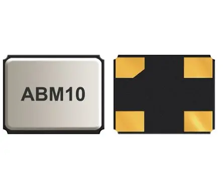 Produktfoto 1 von Abracon 24 MHz Quarz, Oberfläche, ±20 ppm, 10 pF, B. 2mm, H. 0.5 mm, L. 2.5 mm, SMD, 4-Pin