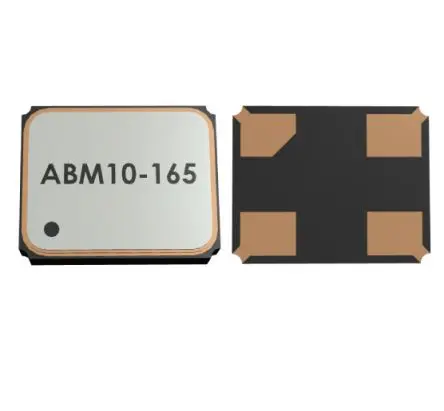 Produktfoto 1 von Abracon 38.4 MHz Quarz, Oberfläche, 20 ppm, 10 pF, B. 2.5mm, H. 0.5 mm, L. 2 mm, ABM10, 4-Pin