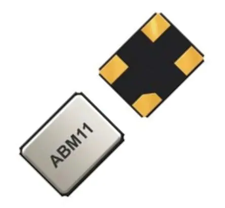 Abracon 26 MHz Quarz, Oberfläche, ±30 ppm, 8 pF, B. 1.6mm, H. 0.59 mm, L. 2 mm, SMD, 4-Pin