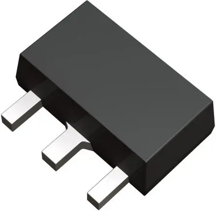 Produktfoto 1 von ROHM Oberfläche Transistor NPN 30 V / 2 A, SOT-89 3-Pin