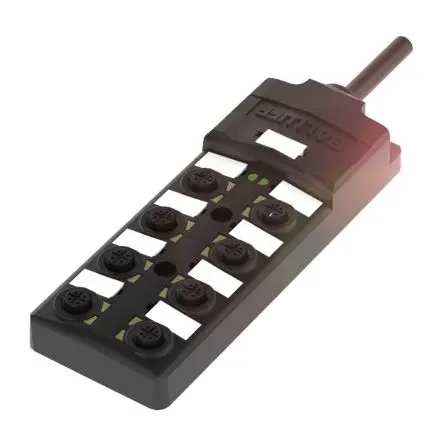 Produktfoto 1 von BALLUFF BPI00 Sensor-Box 8 Anschlüsse, PNP-Schließer, 3 m