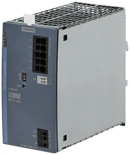 Produktfoto 1 von Siemens SITOP DIN-Schienen Netzteil Getaktet 48V dc / 10A 480W 120 → 240V ac