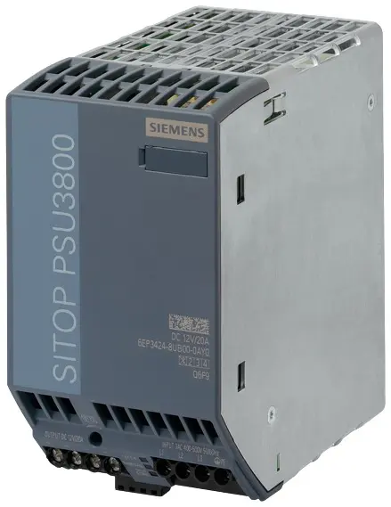 Produktfoto 1 von Siemens SITOP DIN-Schienen Netzteil Getaktet 12V dc / 20A 240W 400 → 500V ac