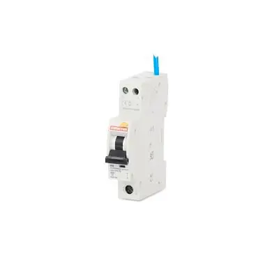Produktfoto 1 von Contactum CCPBR Compact FI/LS-Schalter (RCBO) 25A, 1-polig Typ B, Empfindlichkeit 30 mA