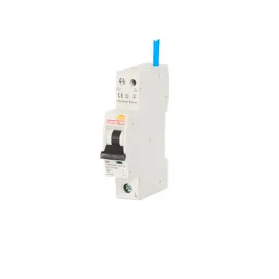 Produktfoto 1 von Contactum CCPBR Compact FI/LS-Schalter (RCBO) 20A, 1-polig Typ C, Empfindlichkeit 30 mA