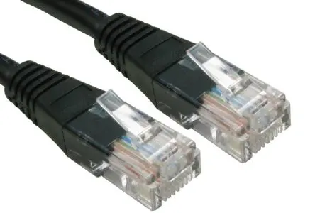 Produktfoto 1 von RS PRO Kat. 6 Ethernet-Kabel, 10 m, Schwarz U/UTP Stecker, A RJ45 Stecker, B RJ45, Polyvinylchlorid