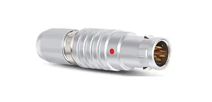 Produktfoto 1 von RS PRO 6.4 mm Rundsteckverbinder Stecker 3-polig Stecker 3A Kabel IP50