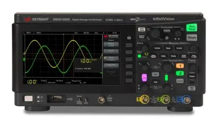 Produktfoto 1 von Keysight Technologies InfiniiVision 1000 X Werkbank Oszilloskop 100 MHz 2-Kanal