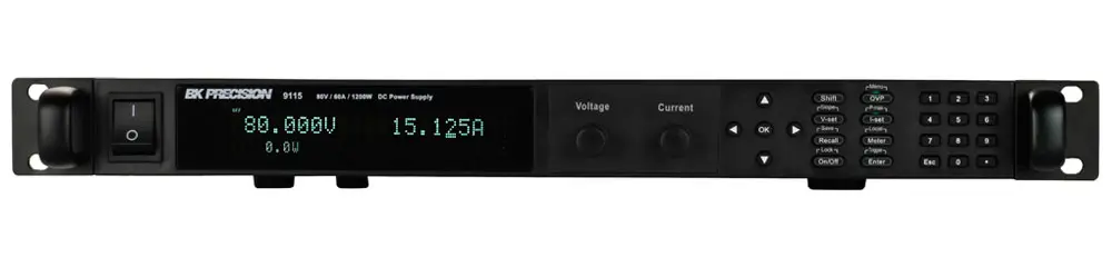 Produktfoto 1 von BK Precision BK9115B Digital Labornetzgerät 1.2kW, 0 → 80V / 0 → 60A, ISO-kalibriert