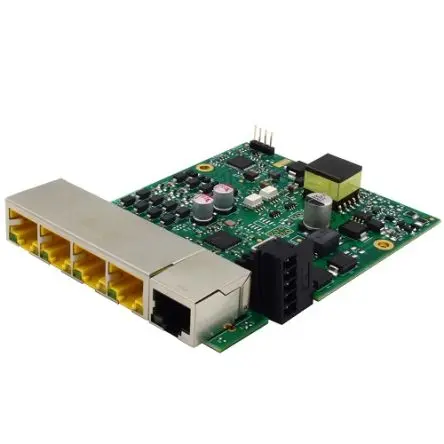 Produktfoto 1 von Brainboxes Ethernet-Switch 5-Port Unmanaged Power Over Ethernet 100Mbit/s