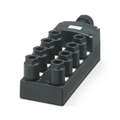 Phoenix Contact SACB-8/16-L-PT QO Sensor-Box 24V dc 8 Anschlüsse 5 Auslässe QUICKON