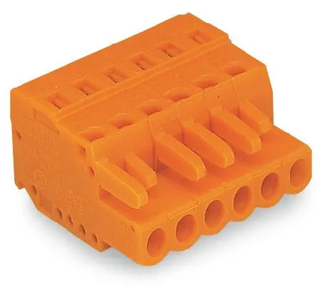 Produktfoto 1 von WAGO Steckbarer Klemmenblock Steckverbinder 12-Kontakte 5.08mm-Raster