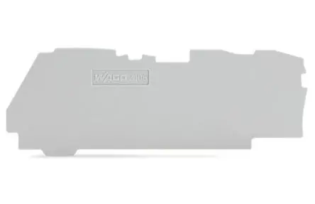 Produktfoto 1 von WAGO End- und Zwischenplatte für Klemmenblöcke der Serie 2106