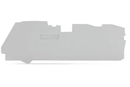 Produktfoto 1 von WAGO End- und Zwischenplatte für Klemmenblöcke der Serie 2116