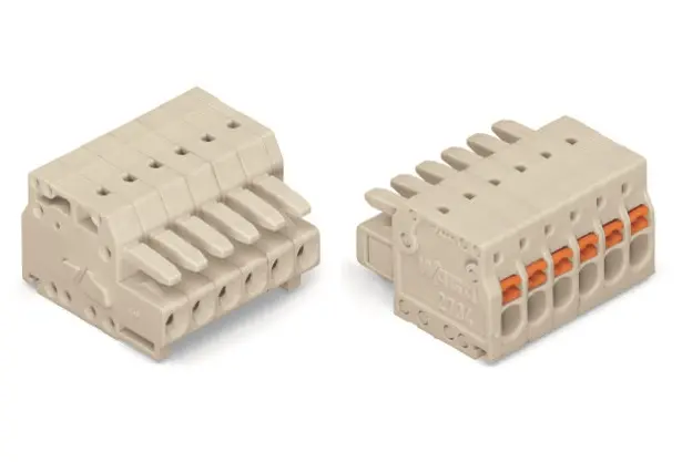 Produktfoto 1 von WAGO Steckbarer Klemmenblock Steckverbinder 8-Kontakte 3.5mm-Raster