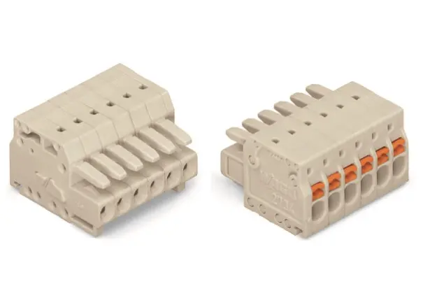 Produktfoto 1 von WAGO Steckbarer Klemmenblock Steckverbinder 10-Kontakte 3.5mm-Raster