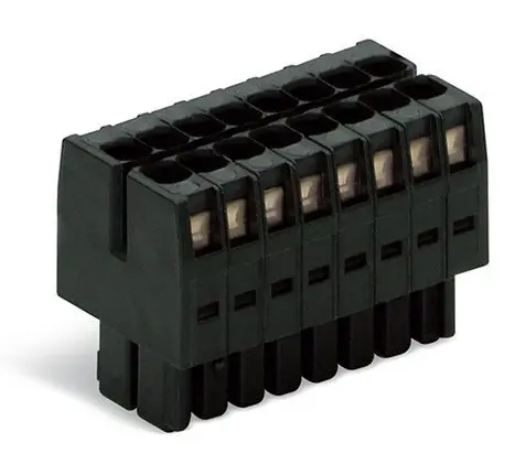 Produktfoto 1 von WAGO Steckbarer Klemmenblock Steckverbinder 12-Kontakte 3.5mm-Raster