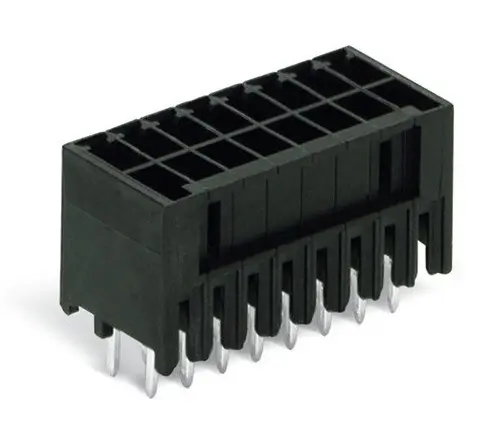 Produktfoto 1 von WAGO 713 Steckbarer Klemmenblock Header 10-Kontakte 3.5mm-Raster