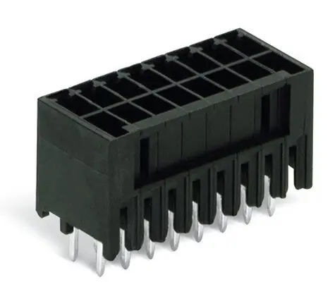 Produktfoto 1 von WAGO 713 Steckbarer Klemmenblock Header 20-Kontakte 3.5mm-Raster