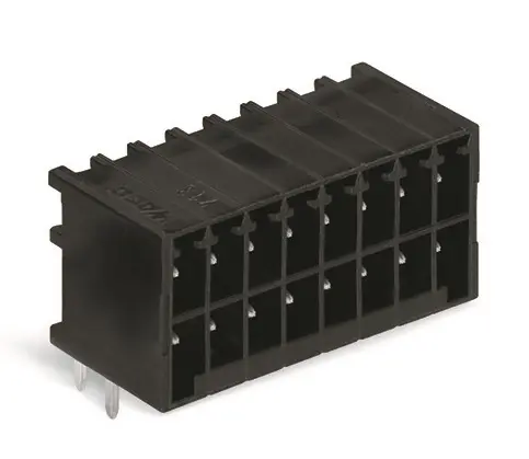 Produktfoto 1 von WAGO 713 Steckbarer Klemmenblock Header 6-Kontakte 3.5mm-Raster