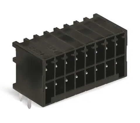 Produktfoto 1 von WAGO 713 Steckbarer Klemmenblock Header 10-Kontakte 3.5mm-Raster