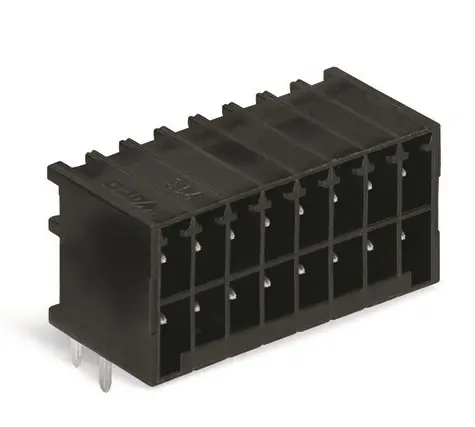 Produktfoto 1 von WAGO 713 Steckbarer Klemmenblock Header 20-Kontakte 3.5mm-Raster