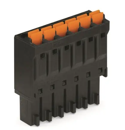 Produktfoto 1 von WAGO Steckbarer Klemmenblock Steckverbinder 3-Kontakte 3.5mm-Raster