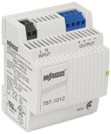 Produktfoto 1 von WAGO 787 DIN-Schienen Netzteil Geschalteter Modus 230V / 2.5 A 24V dc DC 60 W
