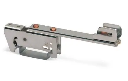 Produktfoto 1 von WAGO 790 Edelstahl Sammelschienenhalter für 10 x 3 mm Sammelschienen