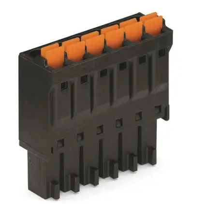 Produktfoto 1 von WAGO Steckbarer Klemmenblock Steckverbinder 8-Kontakte 3.5mm-Raster