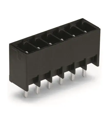 WAGO 714 Steckbarer Klemmenblock Header 12-Kontakte 3.5mm-Raster