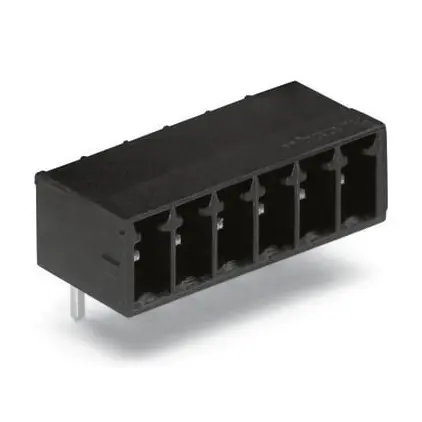 Produktfoto 1 von WAGO 714 Steckbarer Klemmenblock Header 2-Kontakte 3.5mm-Raster