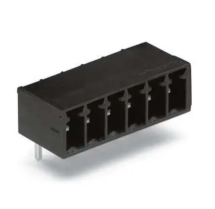 Produktfoto 1 von WAGO 714 Steckbarer Klemmenblock Header 5-Kontakte 3.5mm-Raster