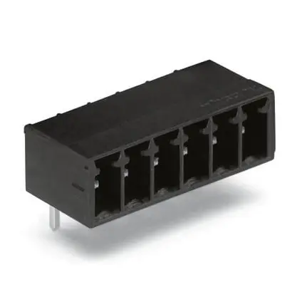 Produktfoto 1 von WAGO 714 Steckbarer Klemmenblock Header 12-Kontakte 3.5mm-Raster